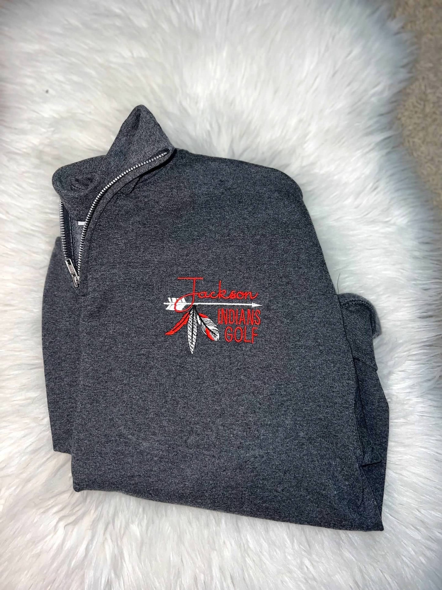 Jackson golf pocket embroidery