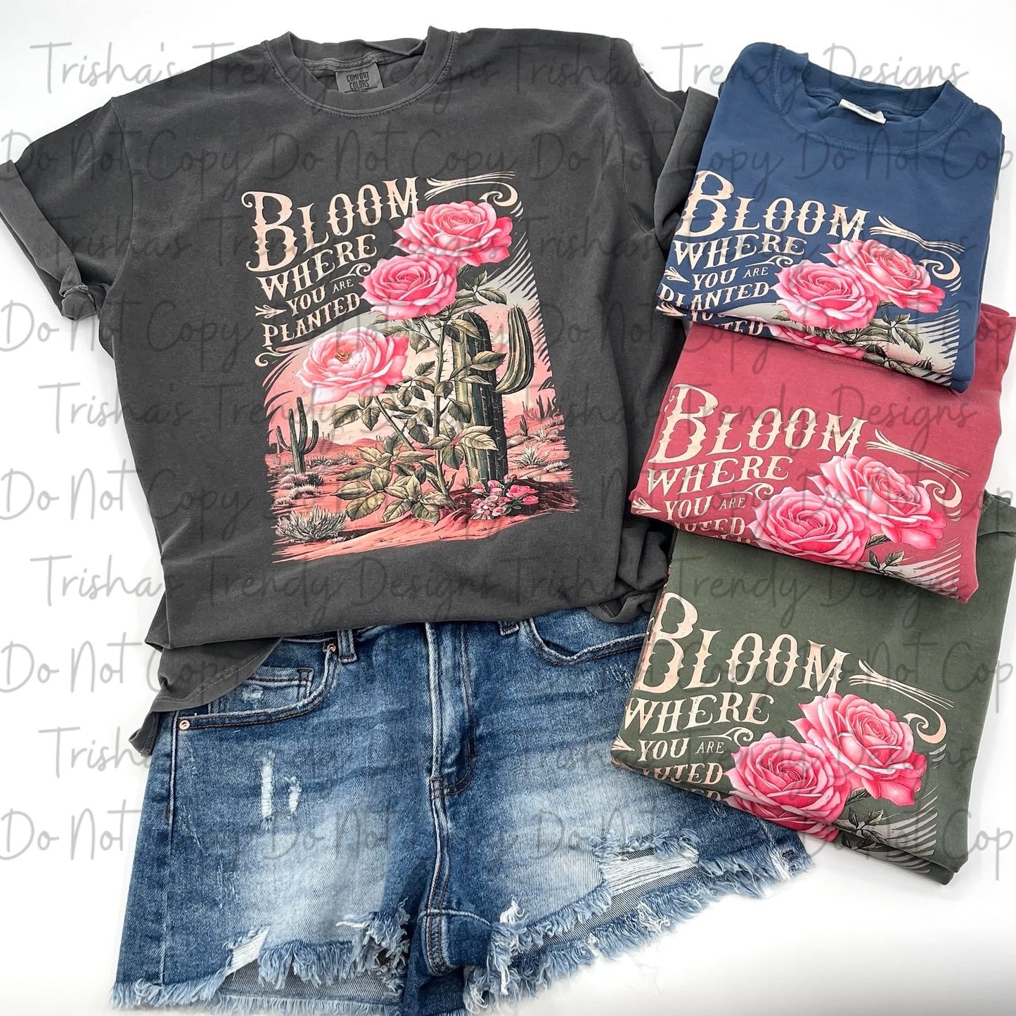 Bloom where you are planted