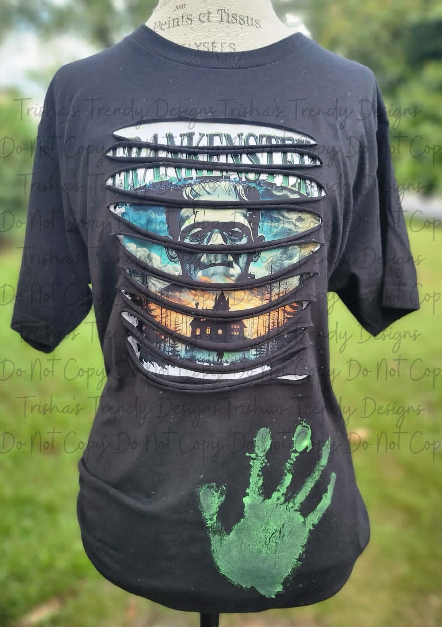 Spooky ripped tee