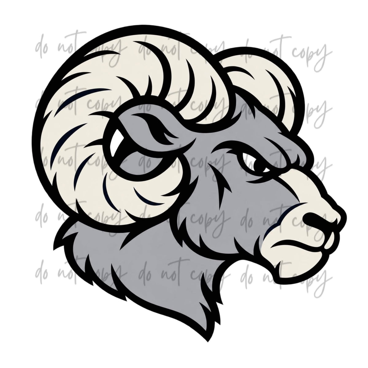 Custom mascot oversized