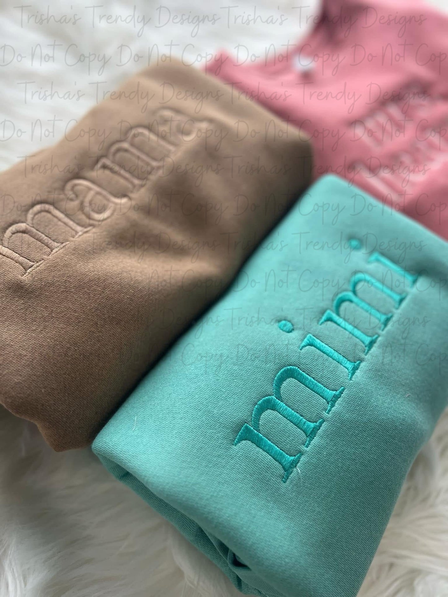 PREORDER: Embroidered KIDS CREWS