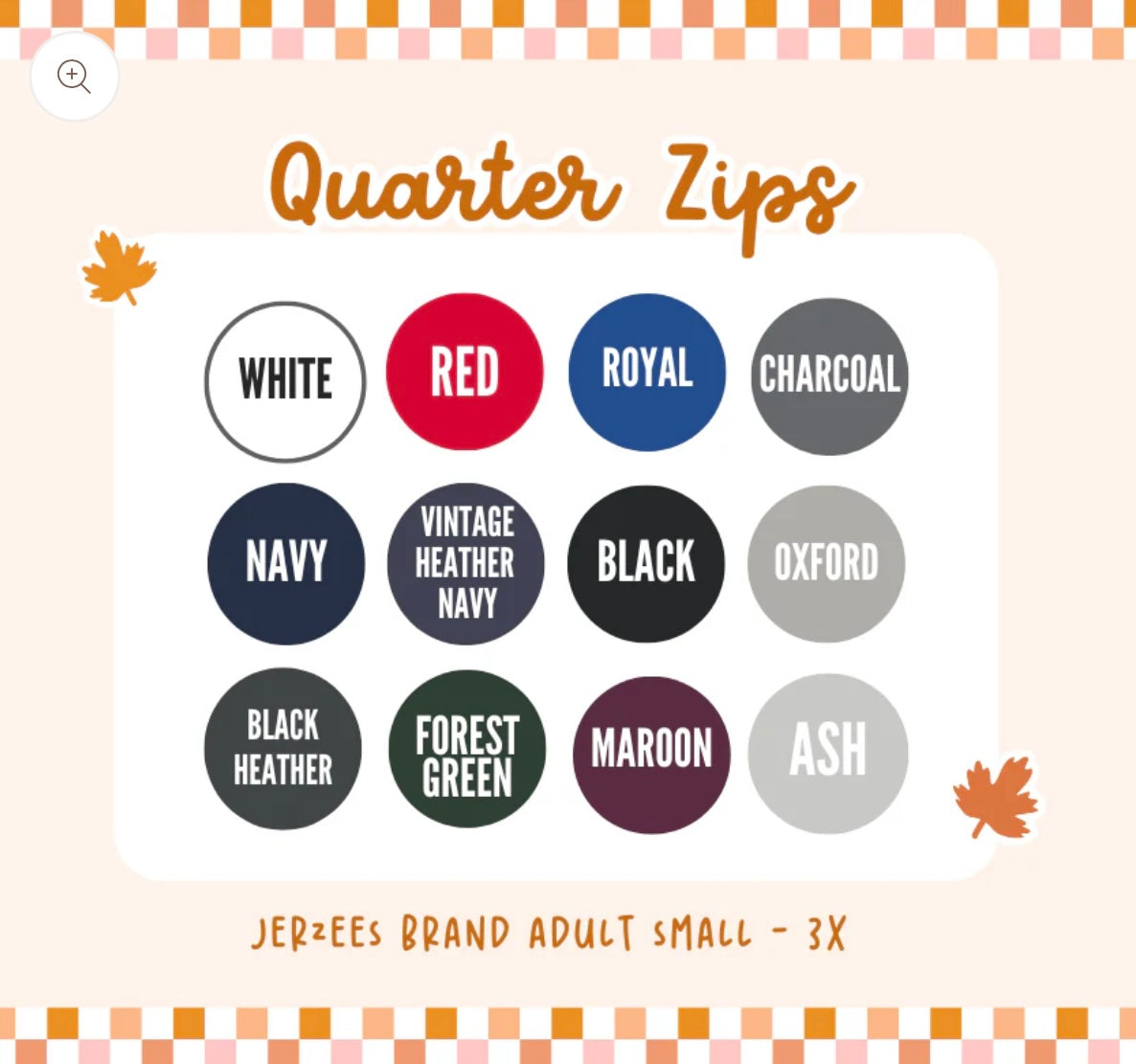Mascot quarter zips