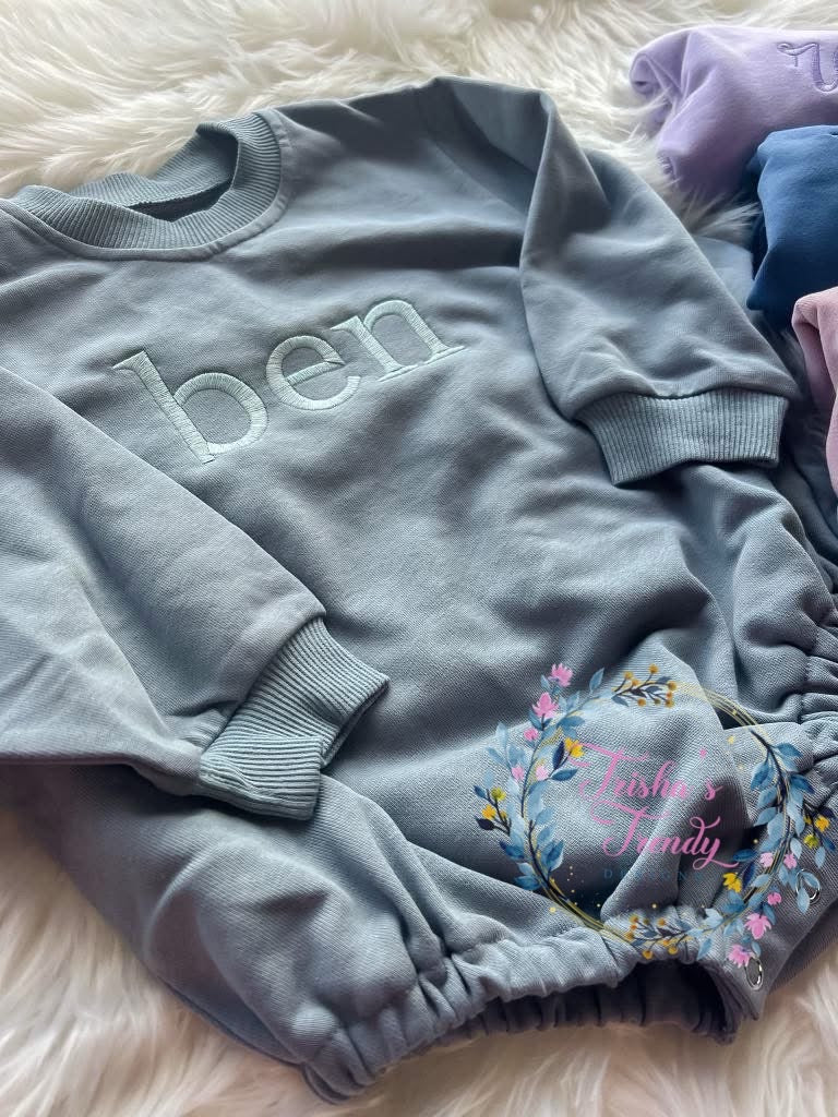 PREORDER: Embroidered Onesies