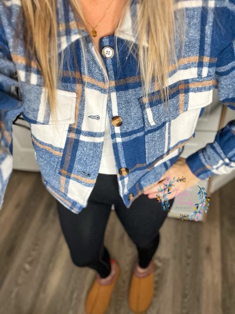 PREORDER: RERUN The Frannie Mid-Crop Flannel