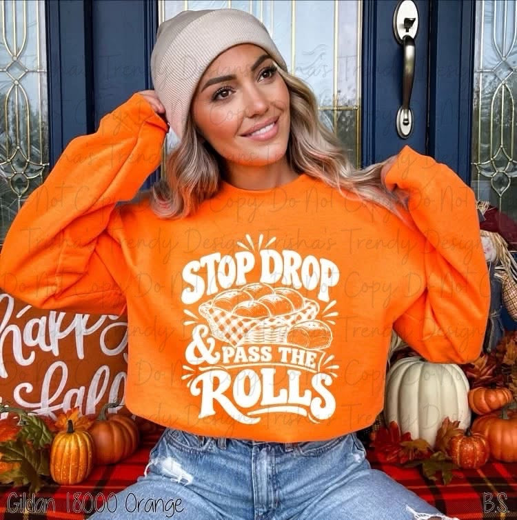 Stop drop & pass the rolls