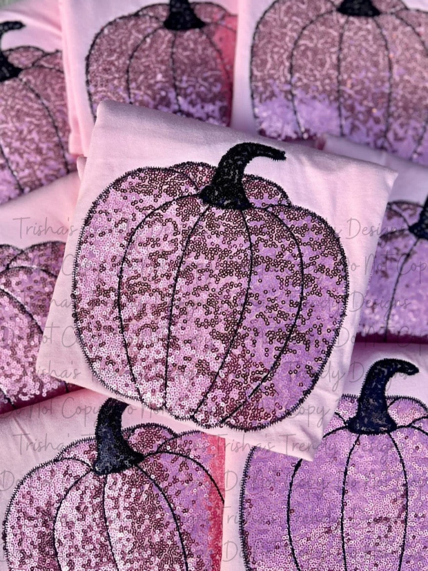 Sequin Pumpkin