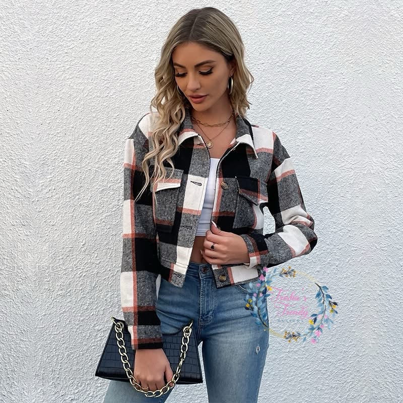 PREORDER: RERUN The Frannie Mid-Crop Flannel