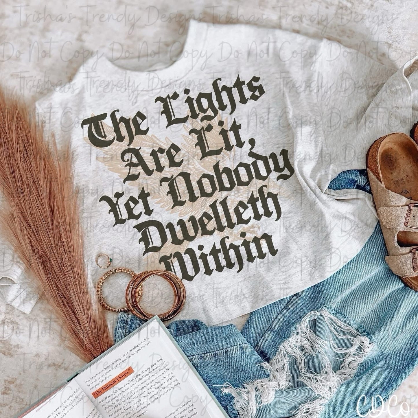 The lights are lit 7.19