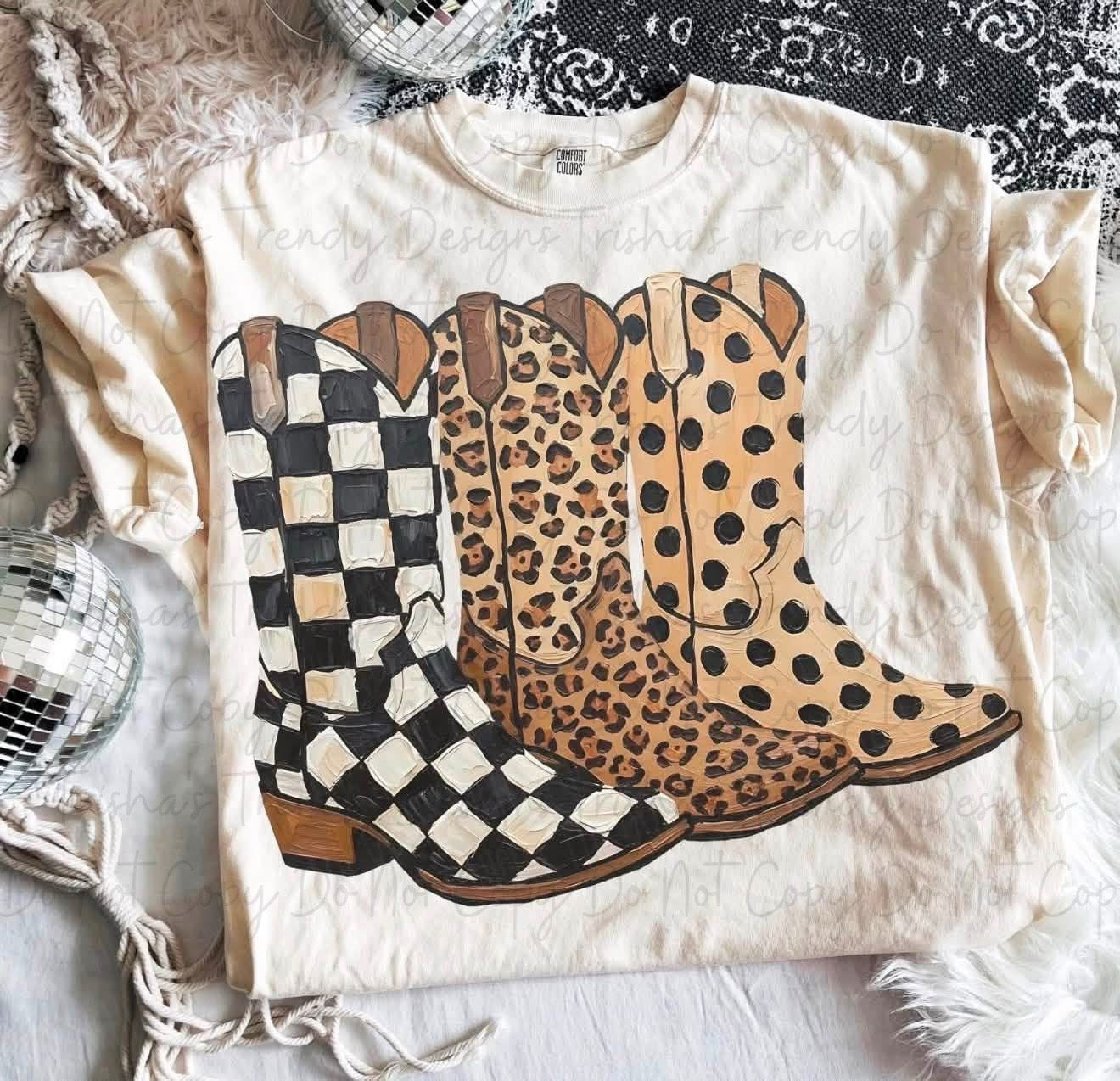 Western boots 8.16