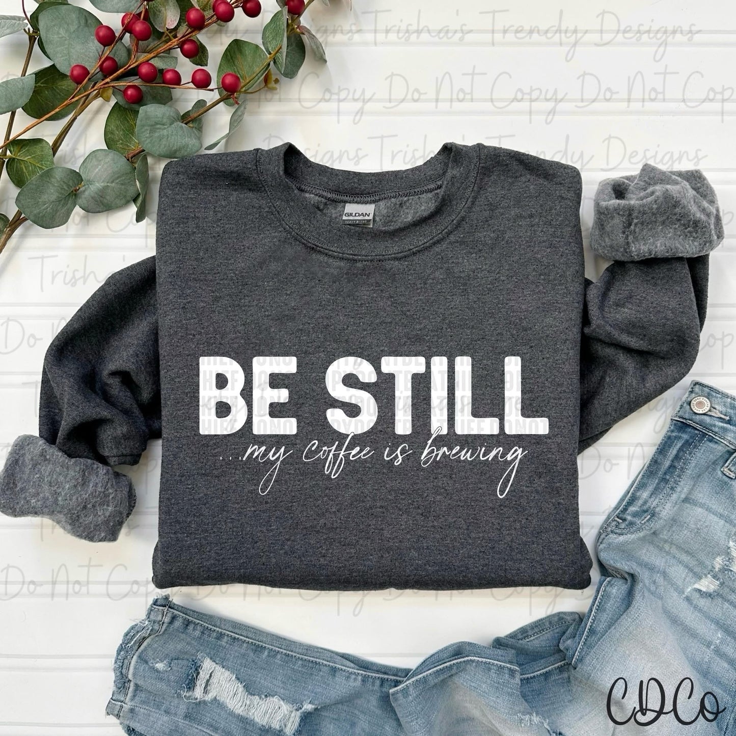 Be still my coffee is brewing