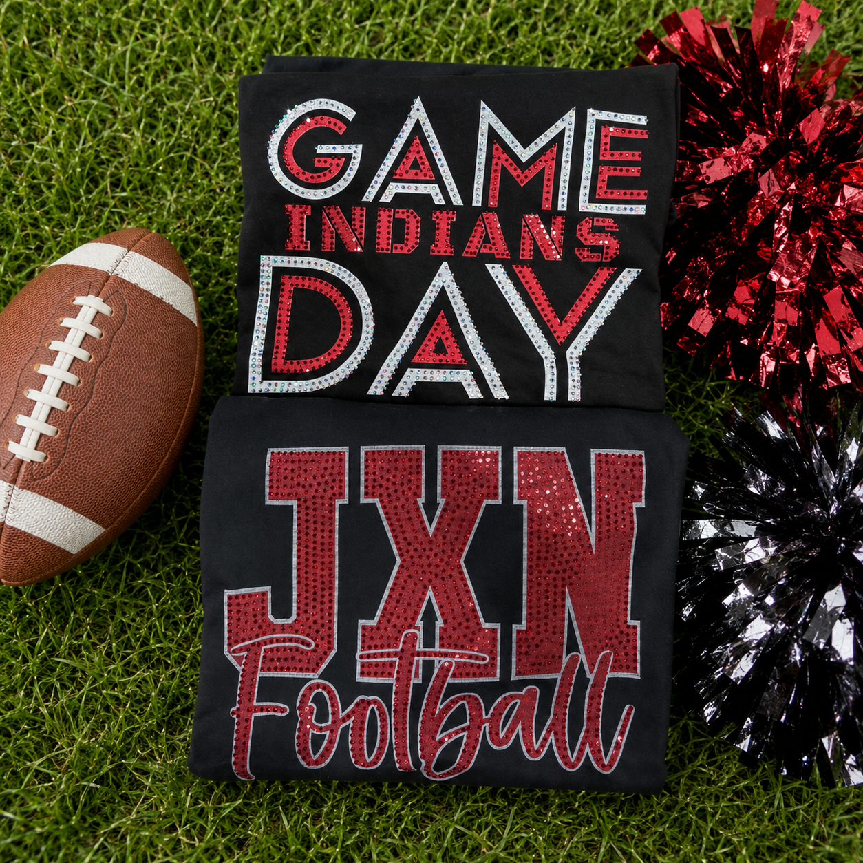 Game day Indians spangle