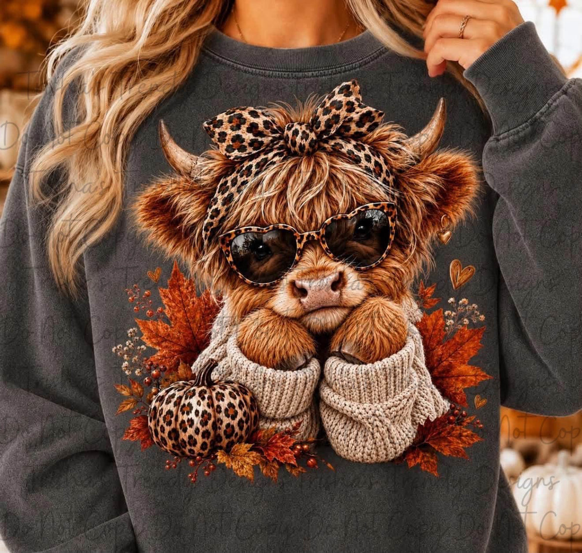 FALL leopard cow