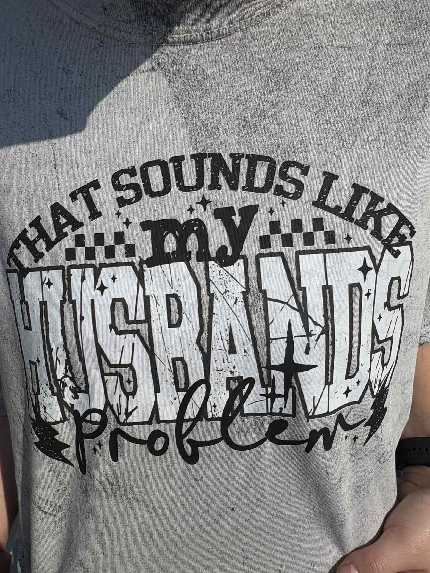 That sounds like my husband’s problem