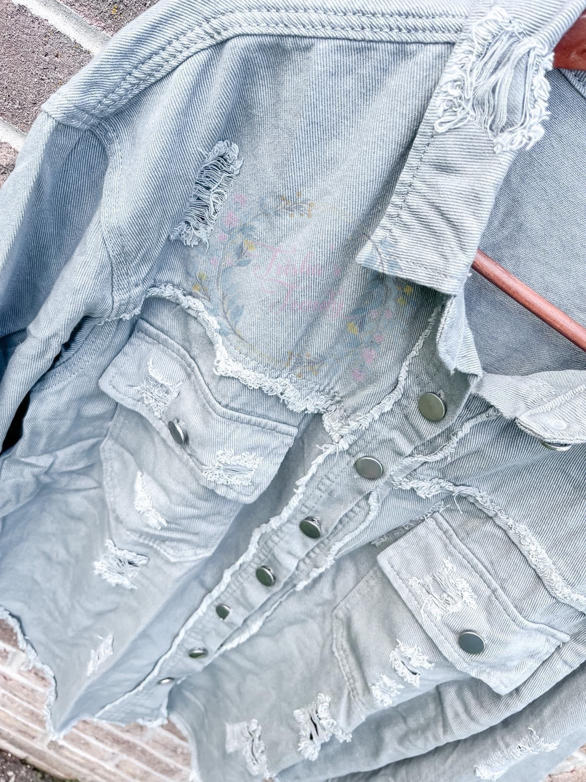 PREORDER: The Jenny Destressed Shacket