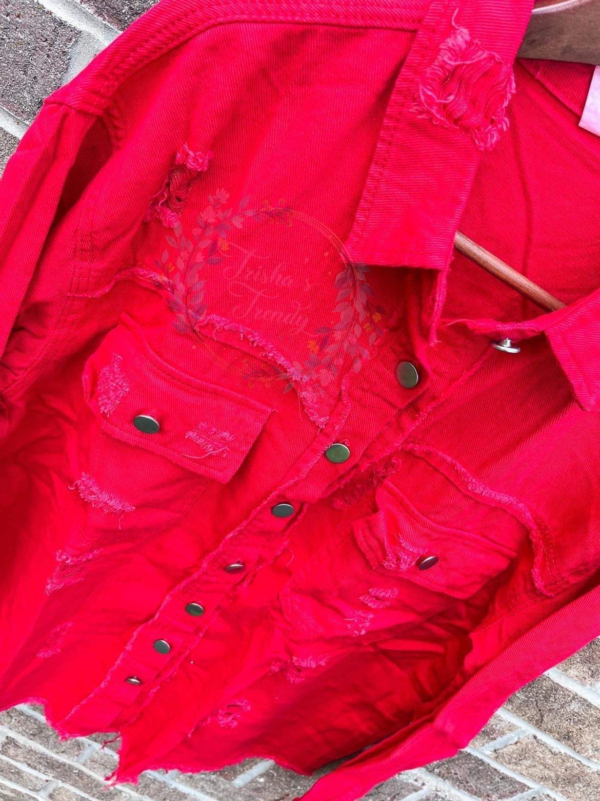 PREORDER: The Jenny Destressed Shacket