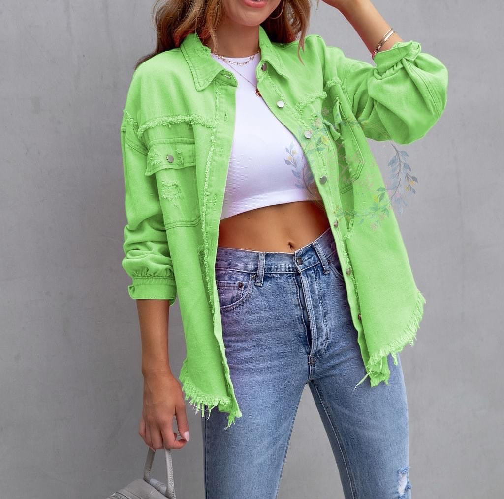 PREORDER: The Jenny Destressed Shacket
