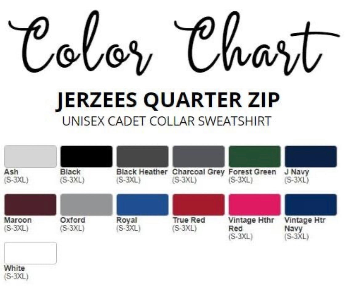 Quarter Zip sweatshirt