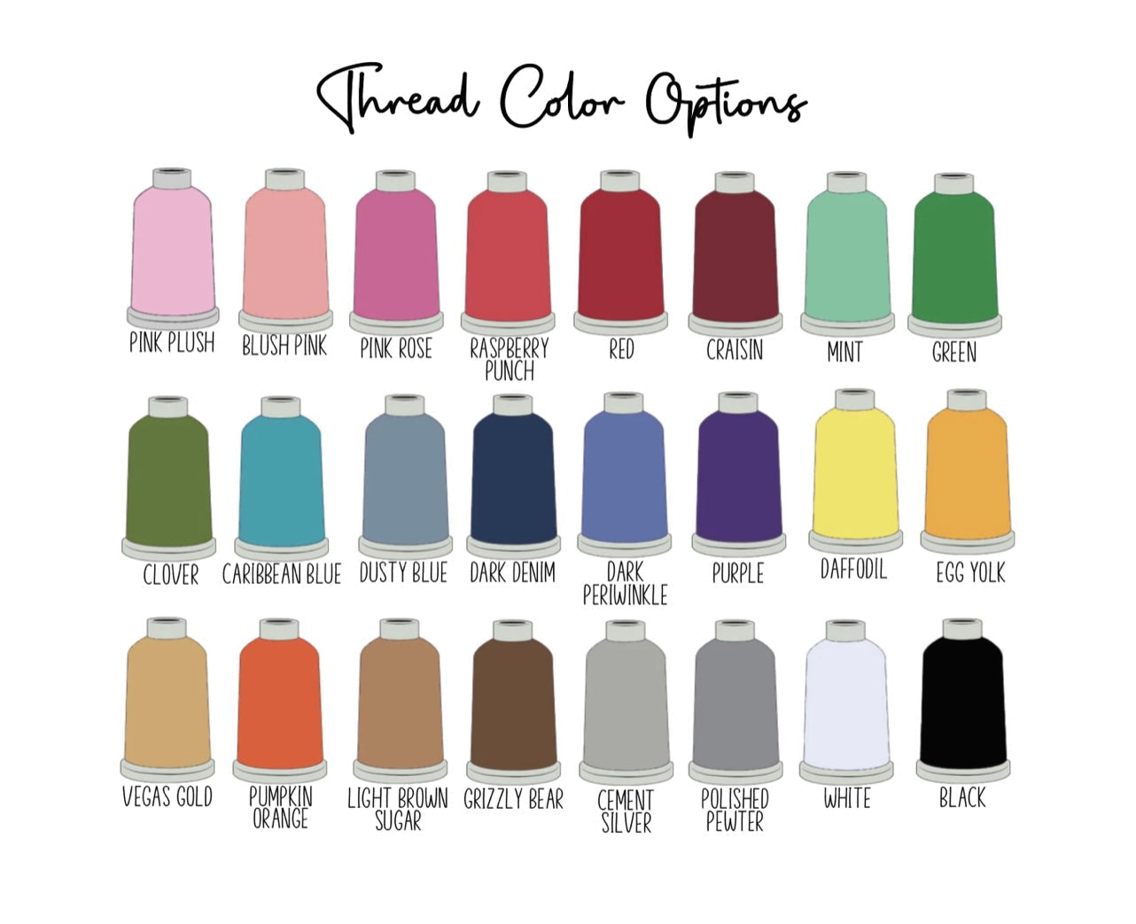 Custom Mama, Nana etc crew