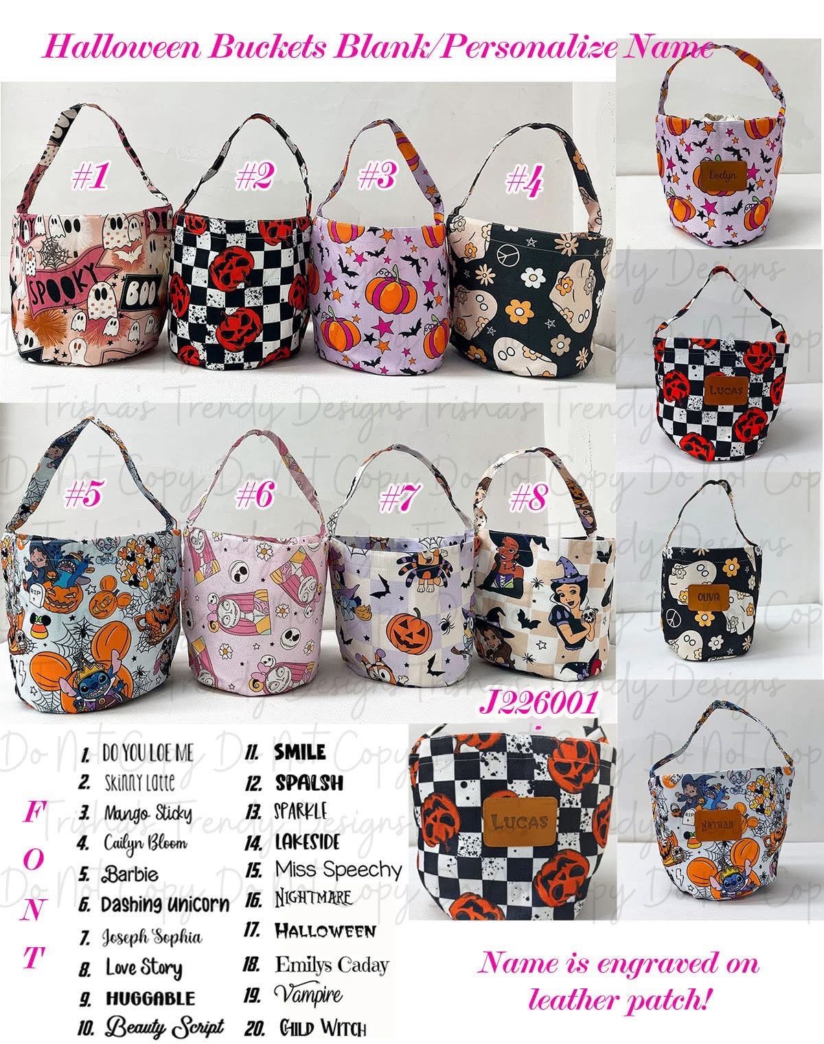 PREORDER: The October Keepsake Bucket