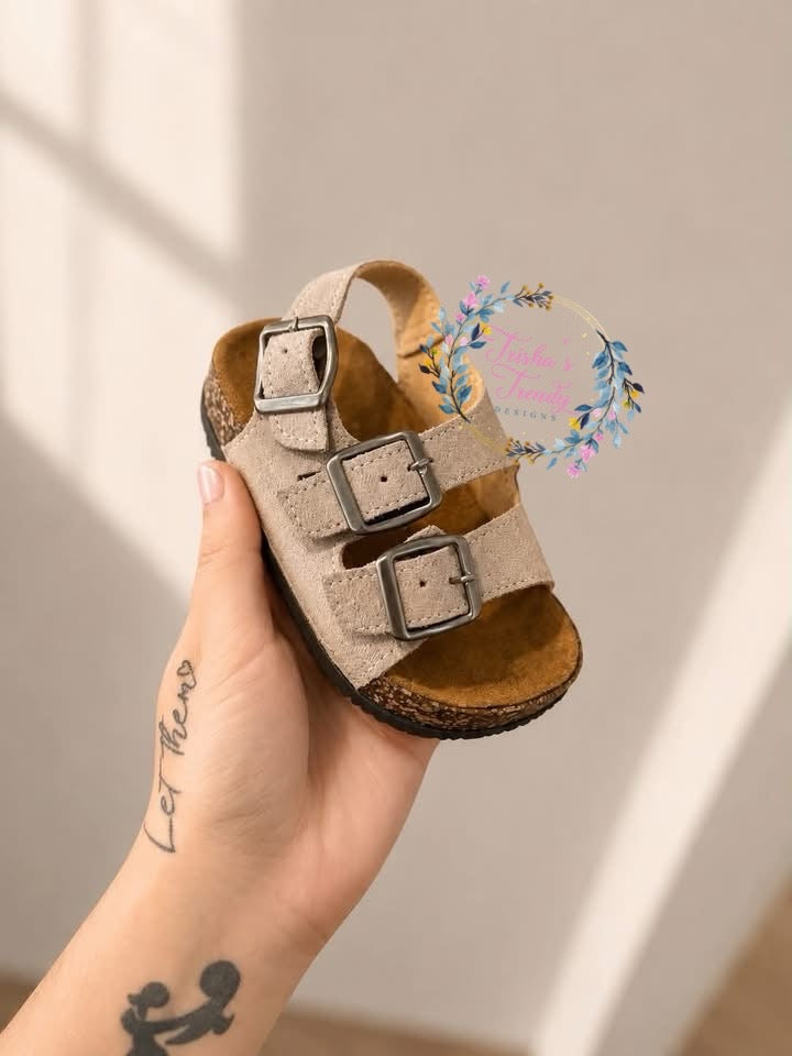 PREORDER: Double Buckle Kids Sandals RERUN