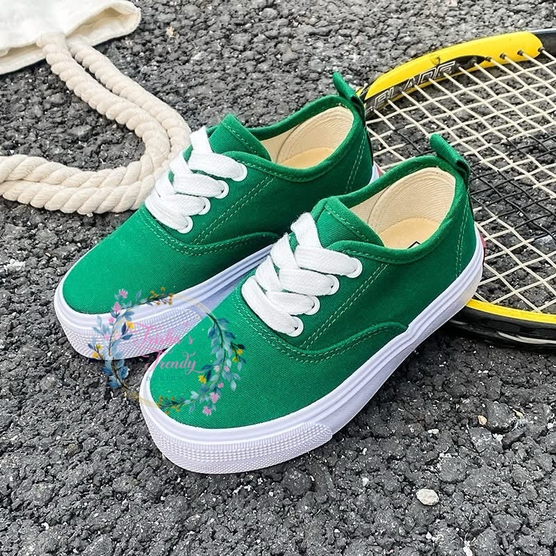 PREORDER: Kid's Cavas Lace-up Shoes