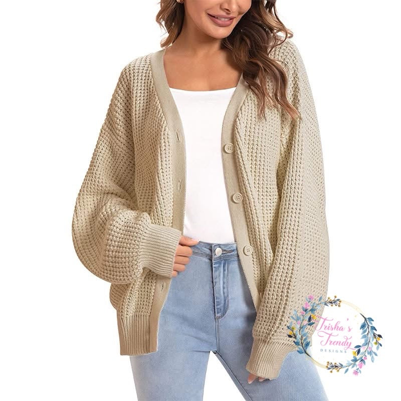 PREORDER: Slouchy Knit Cardi
