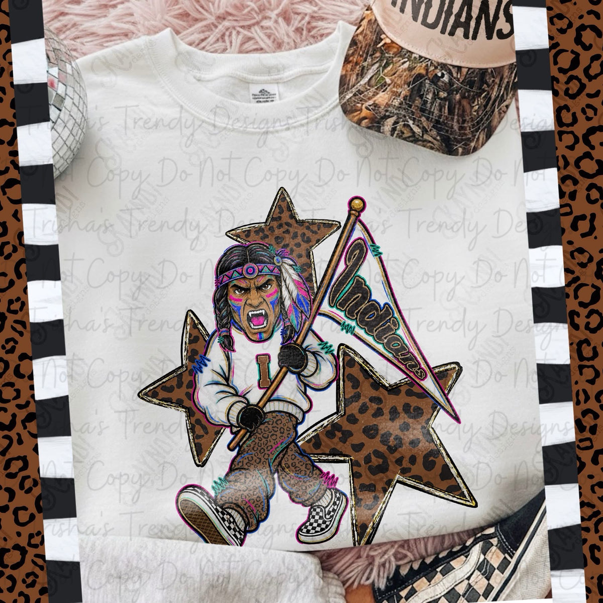 Leopard mascot