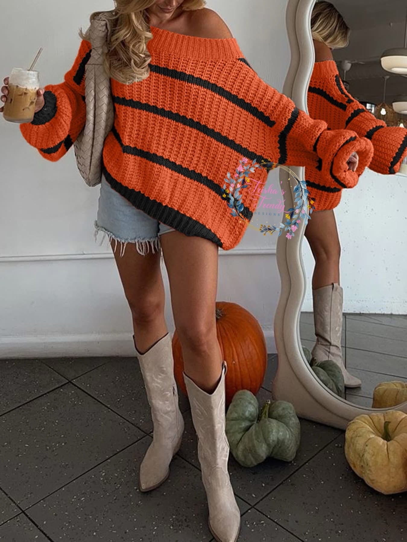 PREORDER: The Fireside Stripe Knit Sweater
