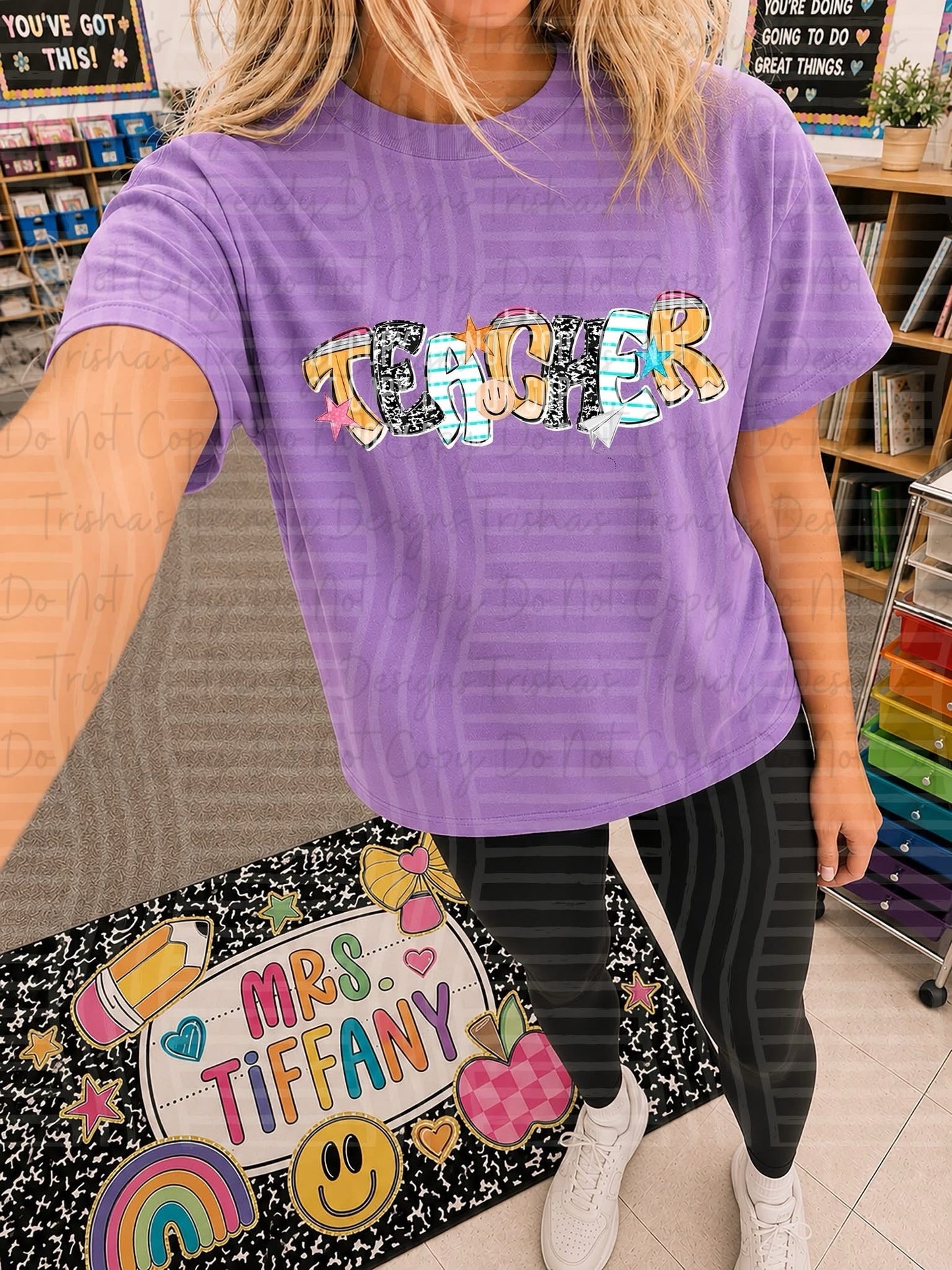 Custom school tee