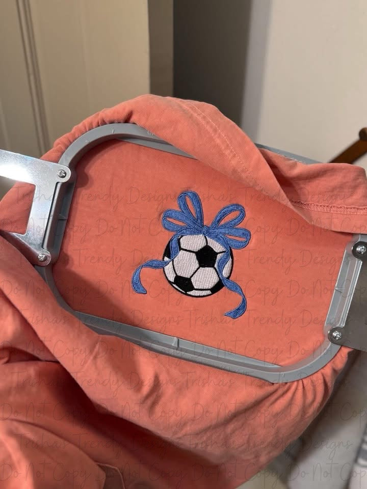 Custom sport pocket embroidery