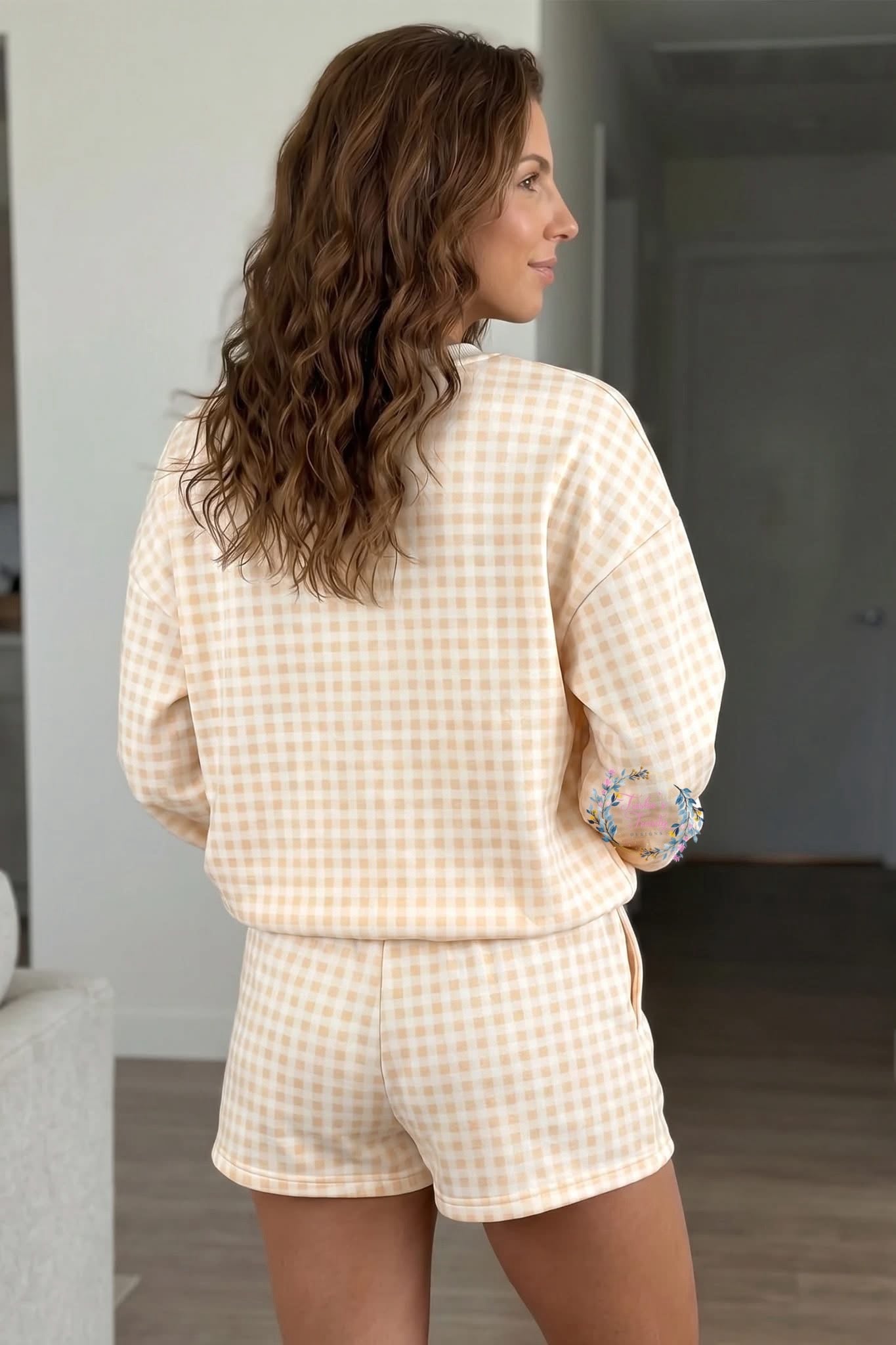 PREORDER: The Marlowe Gingham Lounge Set