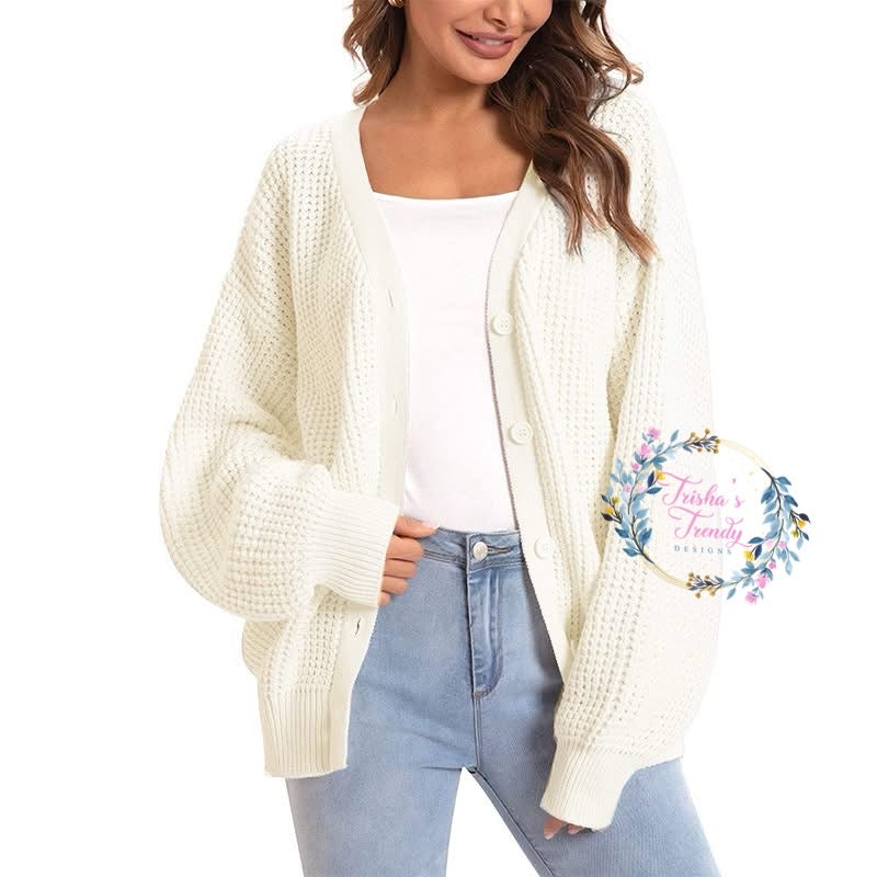 PREORDER: Slouchy Knit Cardi