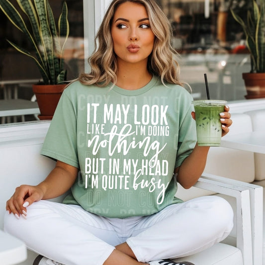 It may look like I’m doing nothing 2.17