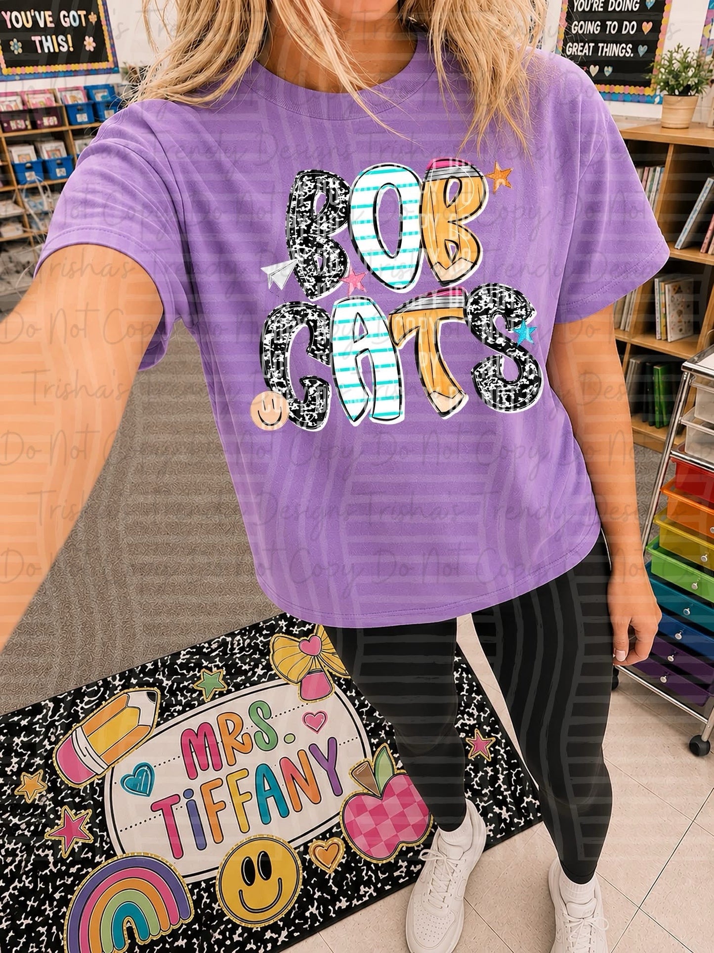 Custom school tee