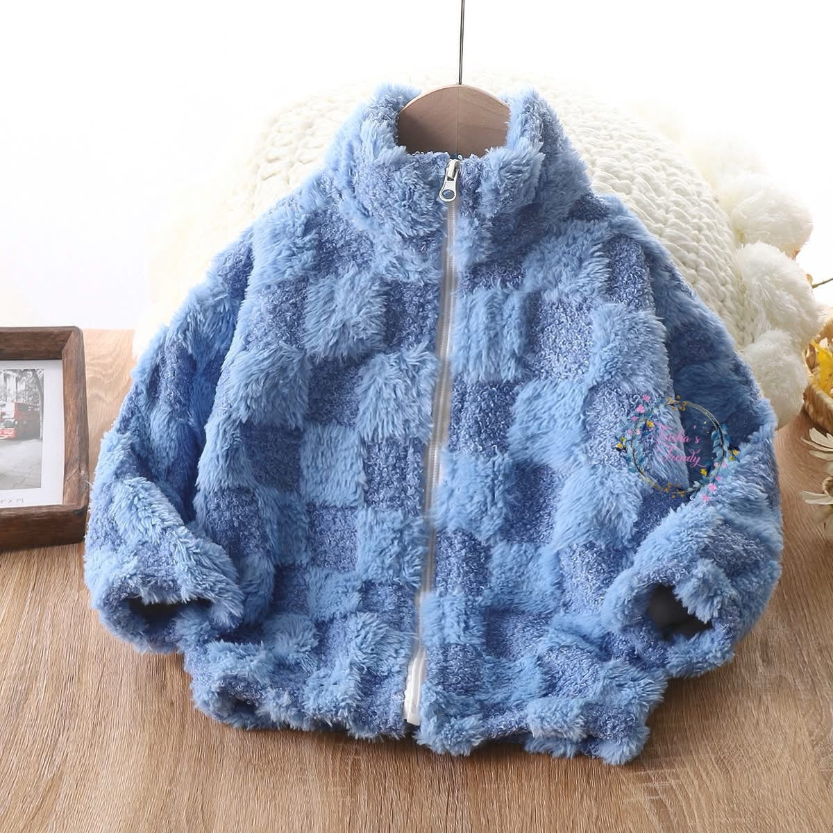 PREORDER: Checker Teddy Bear Fleece RERUN