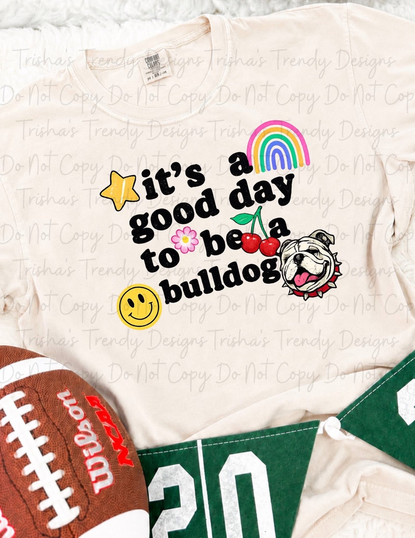 It’s a good day mascot 7.5