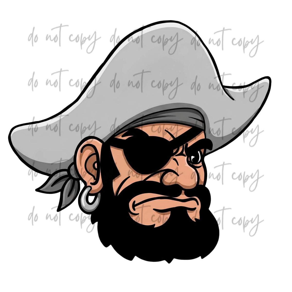Custom mascot oversized