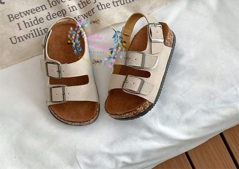 PREORDER: Double Buckle Kids Sandals RERUN