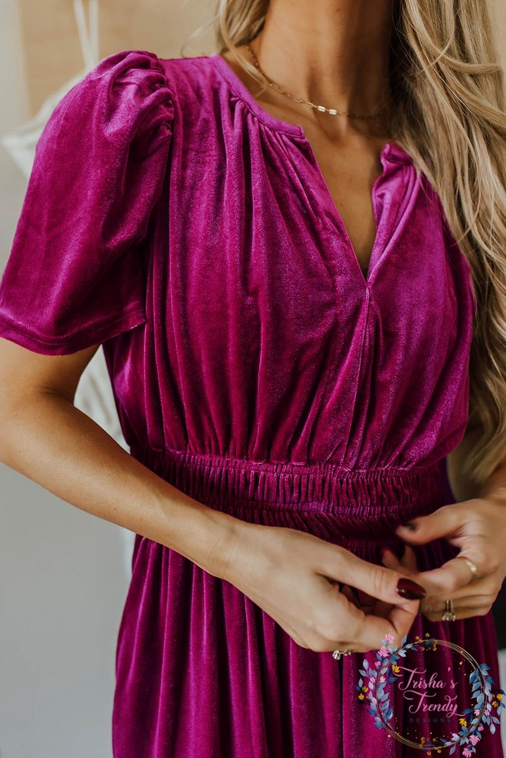 PREORDER: The Emma Velvet Dress