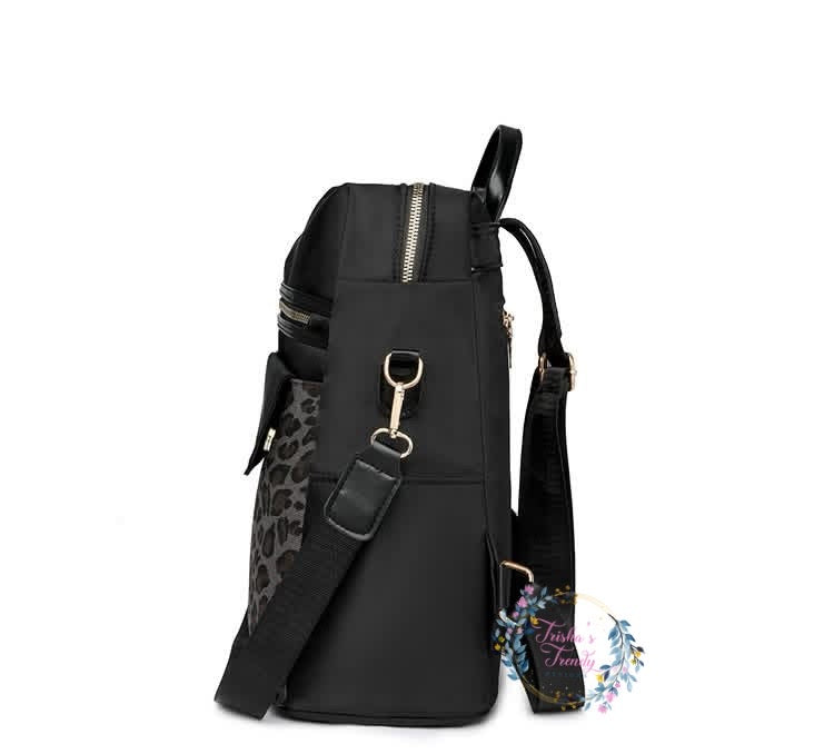 PREORDER: Two Tone Leopard Backpacks