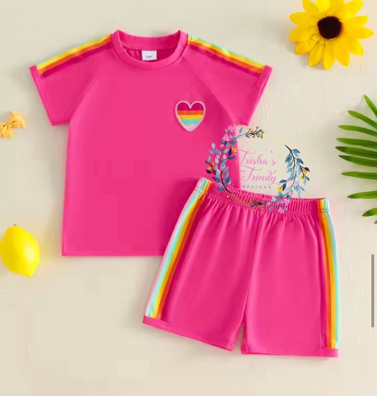 PREORDER: Rainbow Heart Set