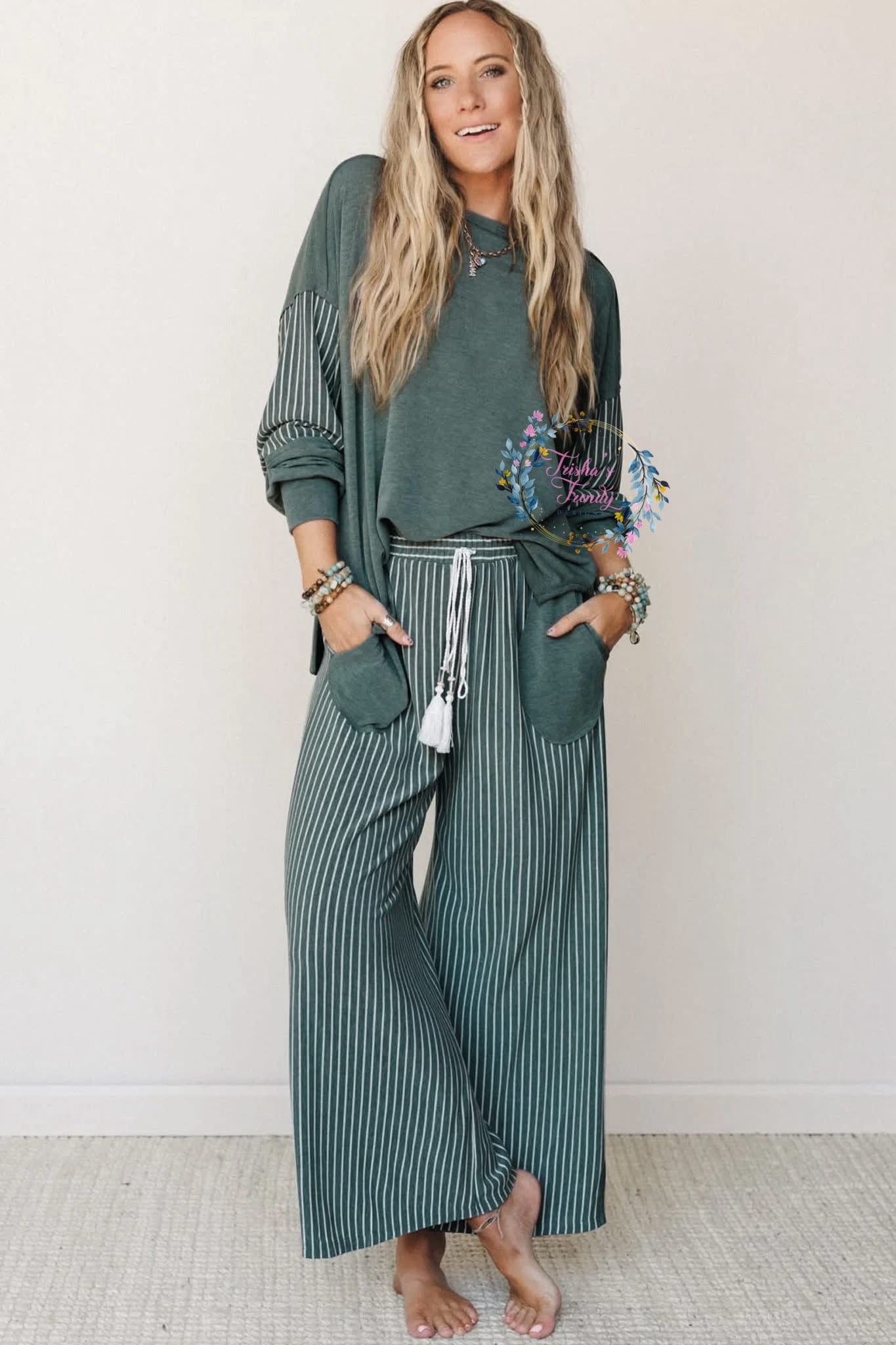 PREORDER: Stripe Lounge Set