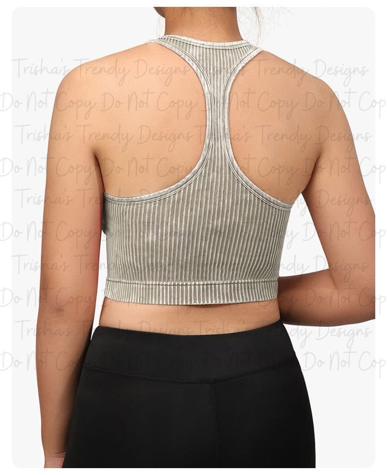PREORDER: The Libby Ribbed Racerback Tank