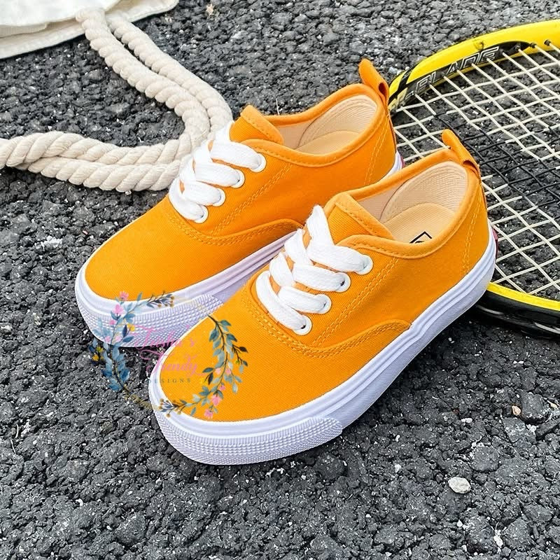 PREORDER: Kid's Cavas Lace-up Shoes