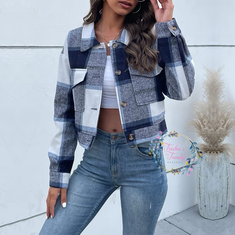 PREORDER: RERUN The Frannie Mid-Crop Flannel