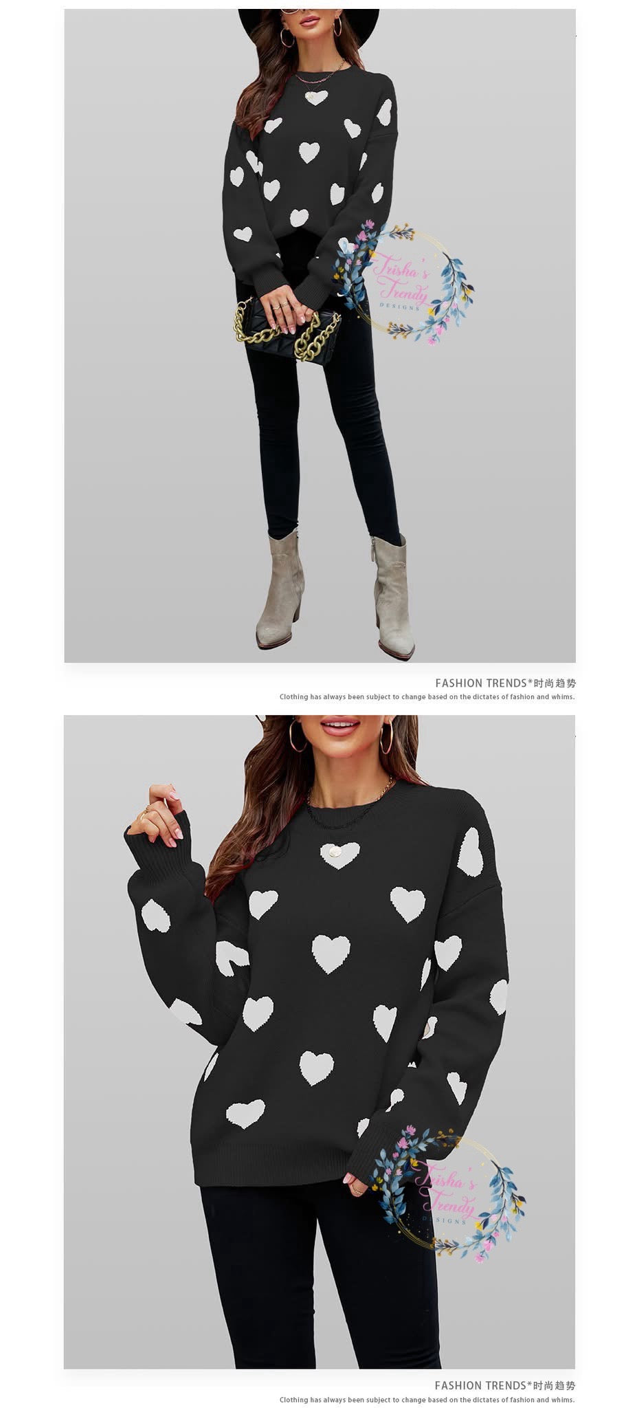 PREORDER: The Hearts All Over Sweater