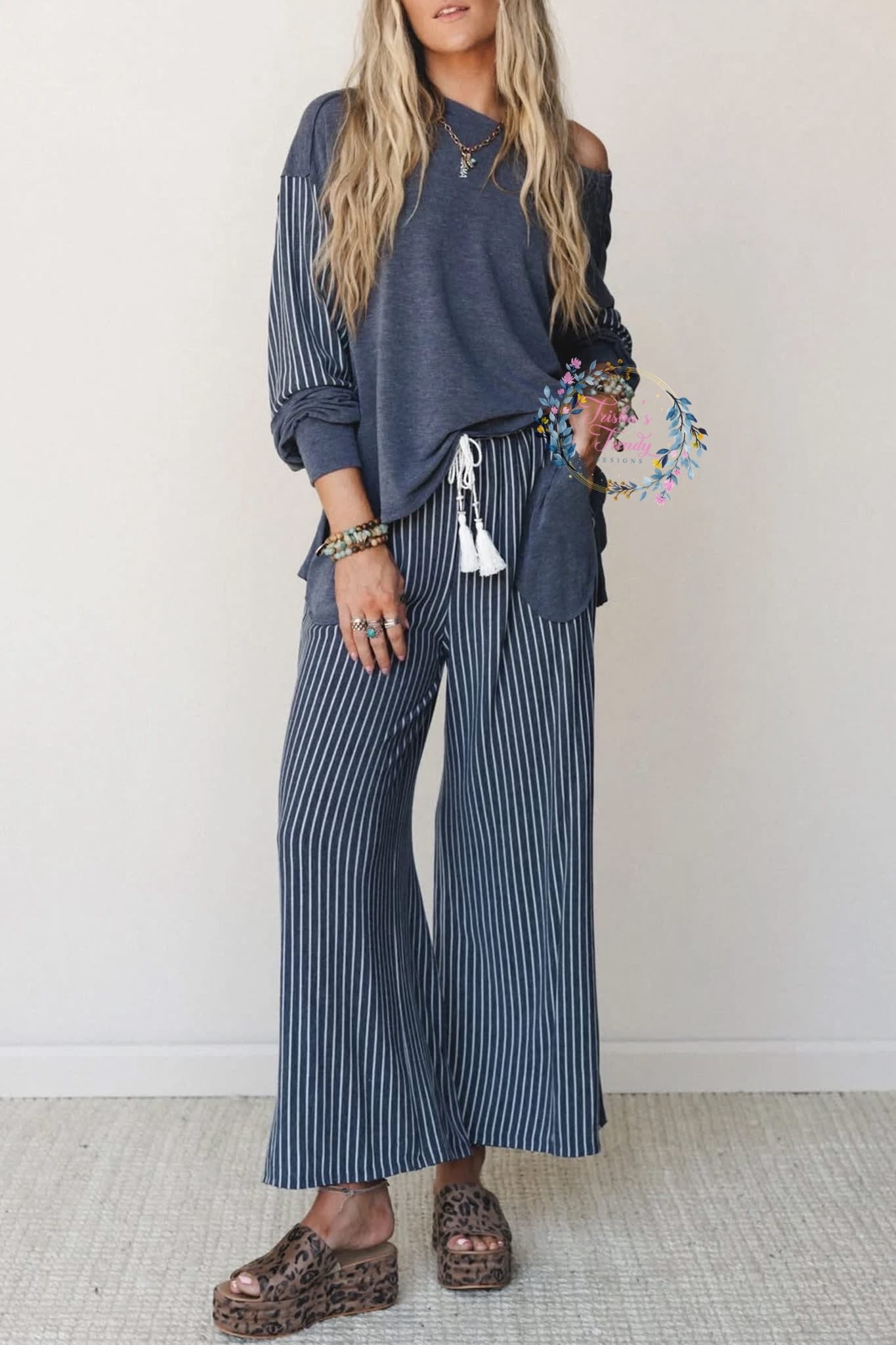 PREORDER: Stripe Lounge Set