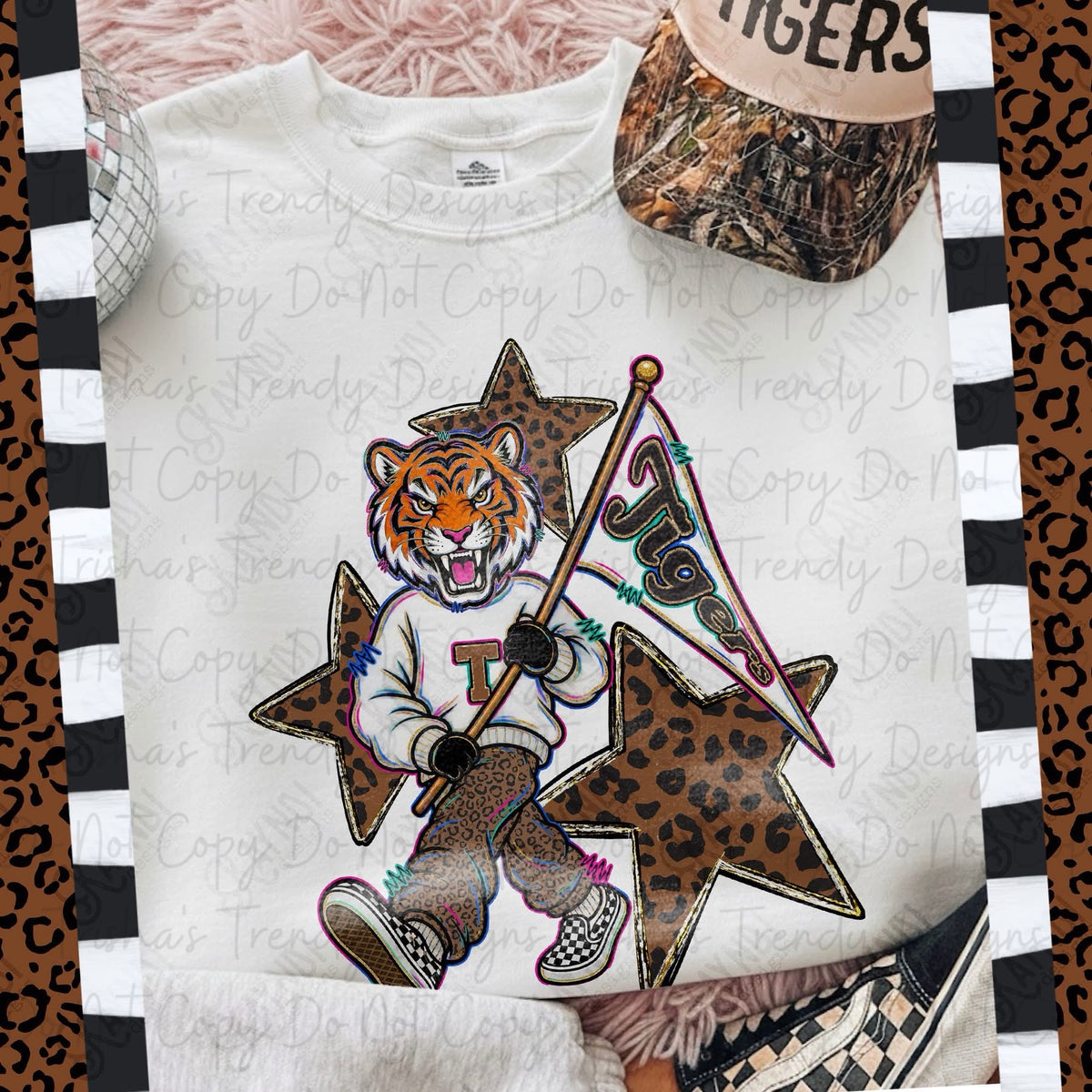 Leopard mascot