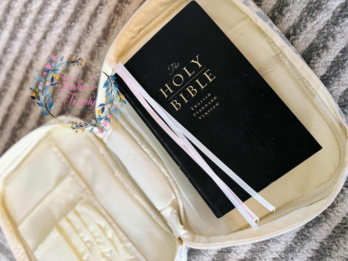 Preorder: Custom Embroidered Bible Cases