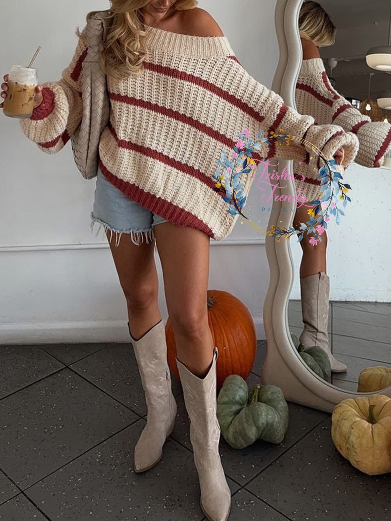 PREORDER: The Fireside Stripe Knit Sweater
